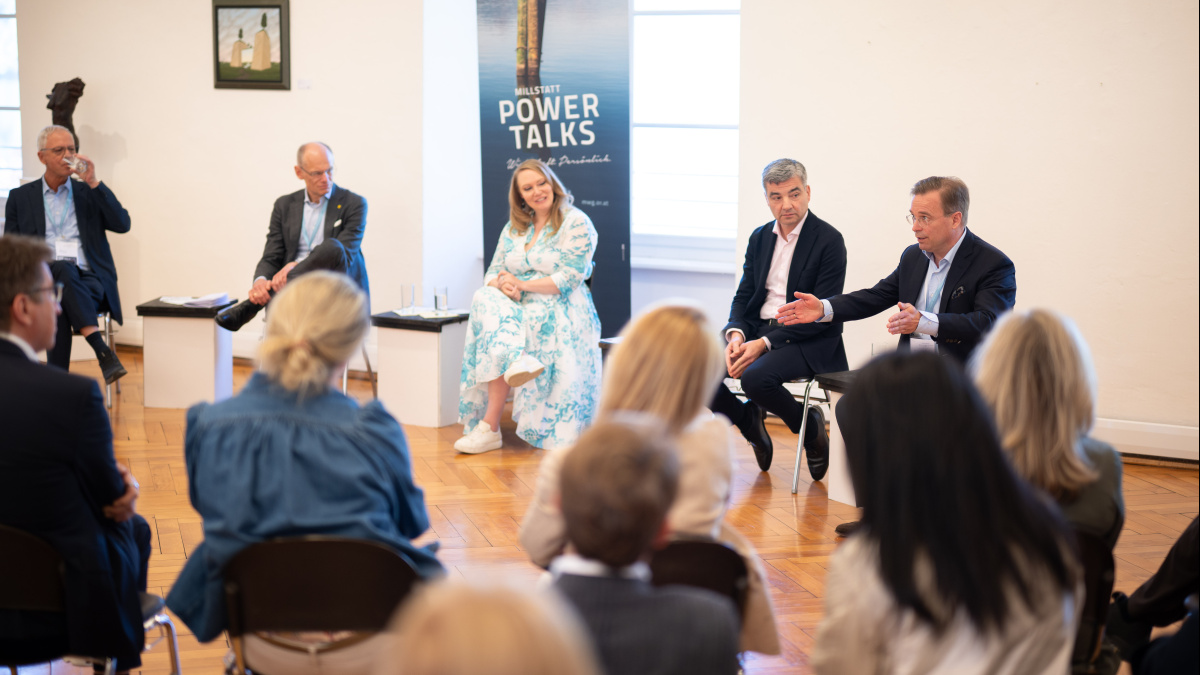 Slika: SGZ na Mrežnih gospodarskih pogovorih na Milštatskem - Millstätter Wirtschaftsgespräche 2026