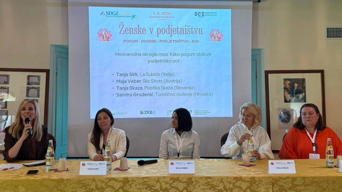 Slika: »Ženske v podjetništvu – pogum, zgodbe, podjetništvo, B2B«