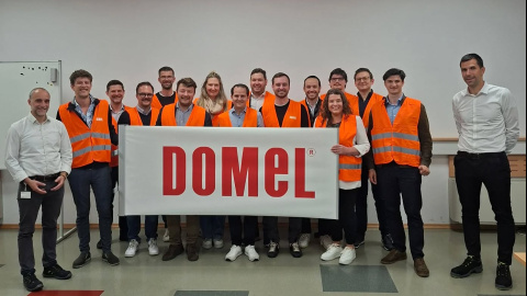 Slika: Delegacija mladih podjetnikov iz Tirolske po Sloveniji