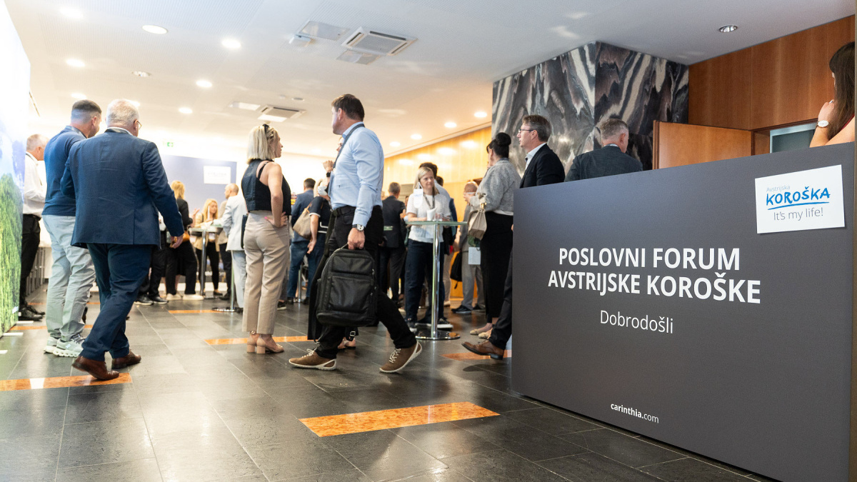 Slika: Poslovni forum avstrijske Koroške v Ljubljani