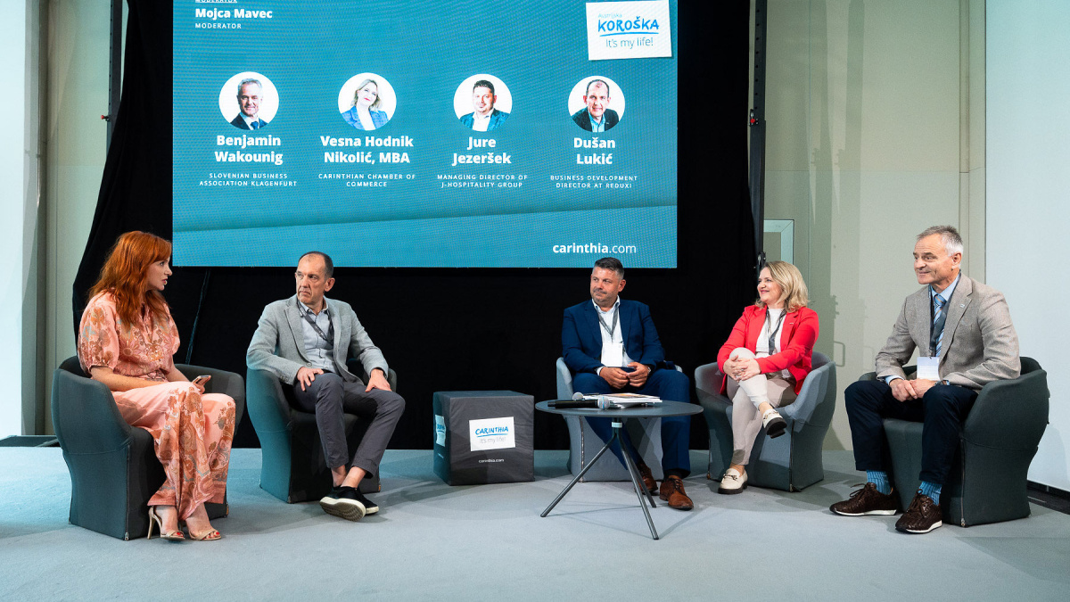 Slika: Poslovni forum avstrijske Koroške v Ljubljani