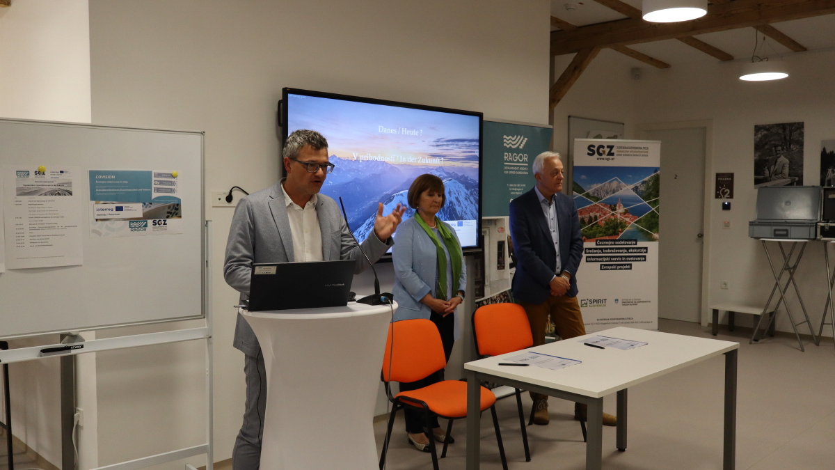 Bild: Karawanken: Von Ideen zu Partnerschaften! 3. grenzüberschreitendes Treffen des Projekts COVISION in Tržič erfolgreich durchgeführt