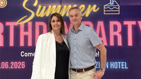 Slika: Predsednik Benjamin Wakounig na tradicionalnem poletnem sprejemu AHK Srbija v Beogradu