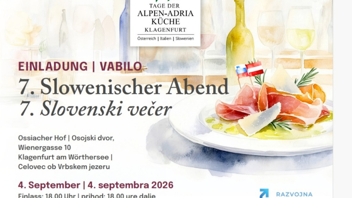 Slika: Vabljeni na 7. Slovenski večer v Celovcu