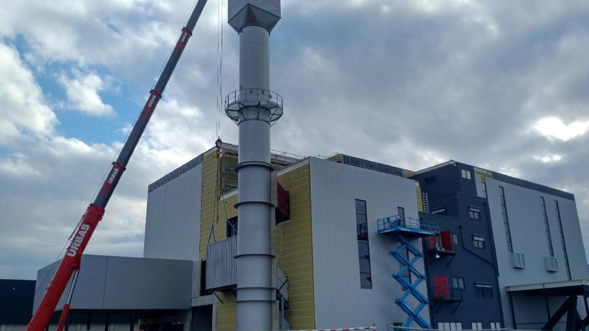 Bild: Neues Biomassekraftwerk in Klagenfurt