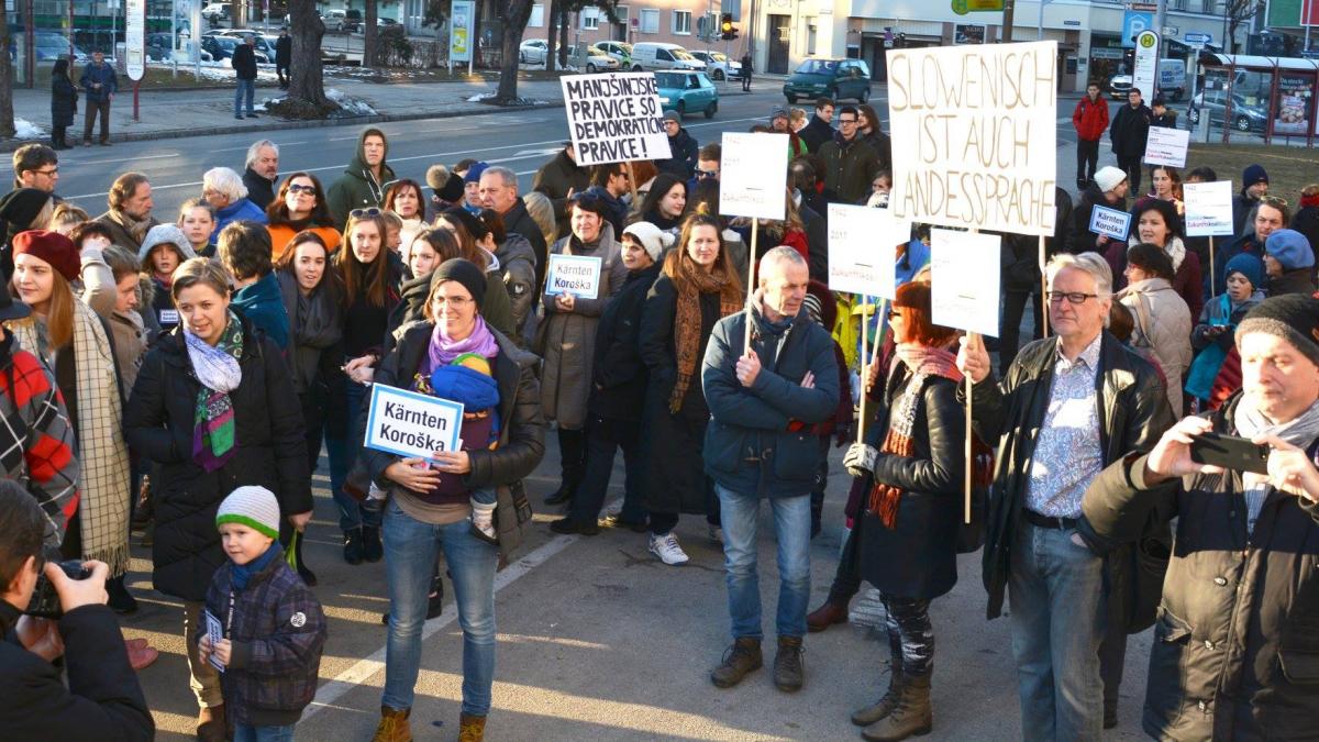 Slika: Slovenščina je tudi deželni jezik