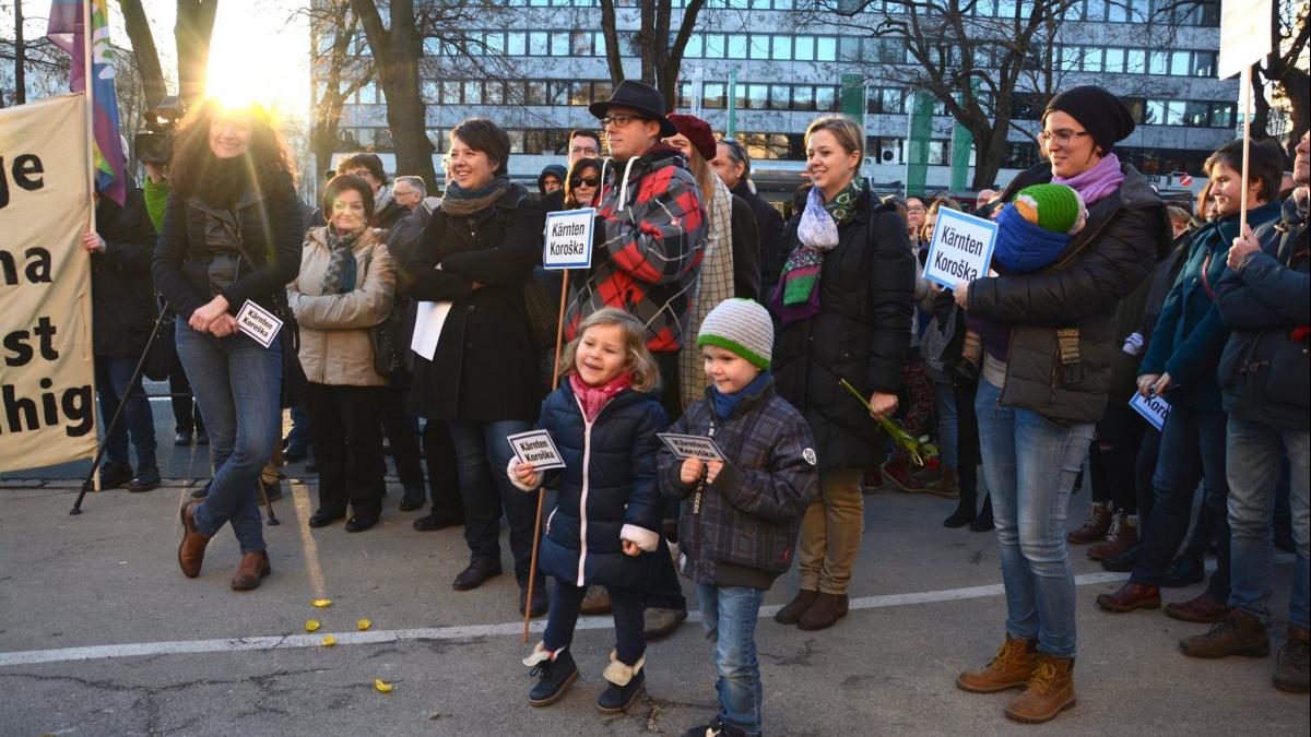 Bild: Slowenisch ist auch Landessprache